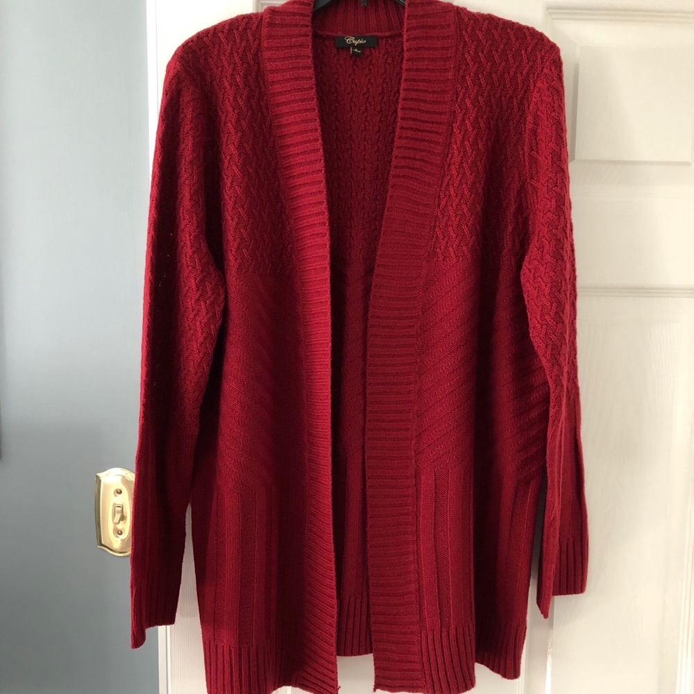 Cupio Open Front Cardigan.